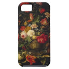 Elegant Vintage Floral Vase iPhone Case