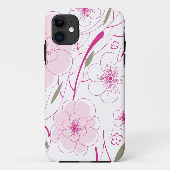 Elegant Vintage Flowers iPhone Cases vol 10 (Back)