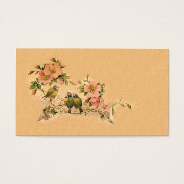 Elegant, Vintage Friends- Floral & Birds (Front)