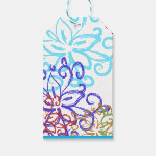 Elegant vintage gift tag design