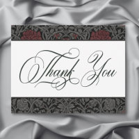 Elegant Vintage Gothic Moody Botanical Wedding