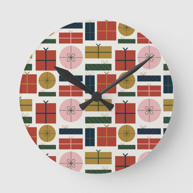 Elegant Vintage-Inspired Wall Clock (Front)