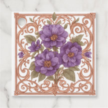 Elegant Vintage Nouveau Floral Arch Wedding 