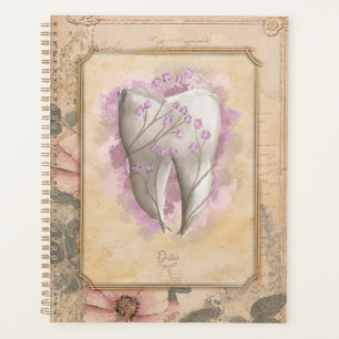 Elegant Vintage Old Fashioned Dental Gift Planner