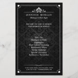 Elegant Vintage Shadow Damask Beauty Salon Flyer<br><div class="desc">Elegant Vintage Shadow Damask Beauty Salon Flyer Template. You can add additional information on the back.
(1) For further customization,  please click the "customize further" link and use our design tool to modify this template. 
(2) If you need help or matching items,  please contact me.</div>
