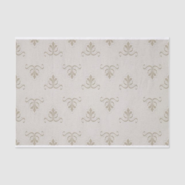 Elegant Vintage Tissue Paper Design (Front)