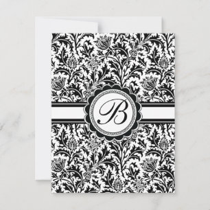 Elegant Vintage Victorian Floral William Morris Invitation