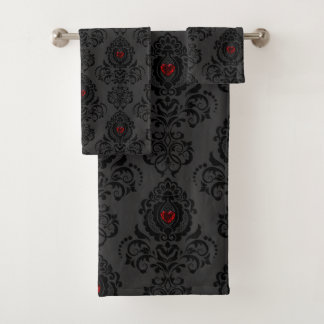 Élégant, Vintage, Victorian Steampunk Damask Impri