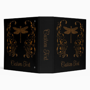 Elegant, Vintage, Victorian Steampunk Personalized Binder