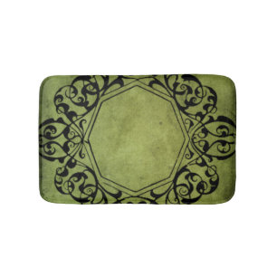 Elegant Vintage Victorian Style Design Bath Mat