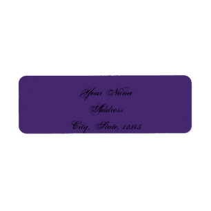 Élégant violet gothique Mariage de nuit Posh Étiqu