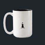 Elegant Violin Mug<br><div class="desc">A simple and elegant design that is great for any violinist.</div>