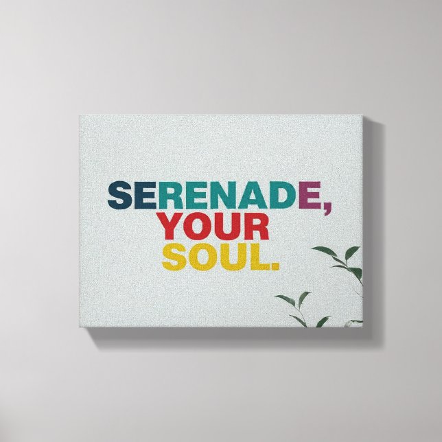 Elegant Wall Art Decor Canvas Print (Front)