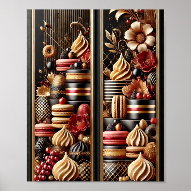 Elegant Wall Art for Bakers (Front)