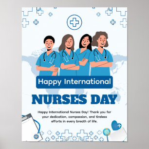 Elegant Wall Art Poster   nurse life   rn 