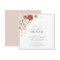 Elegant Warm Earthy Floral Bridal Shower