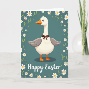 Elegant Water Bird Spring Card