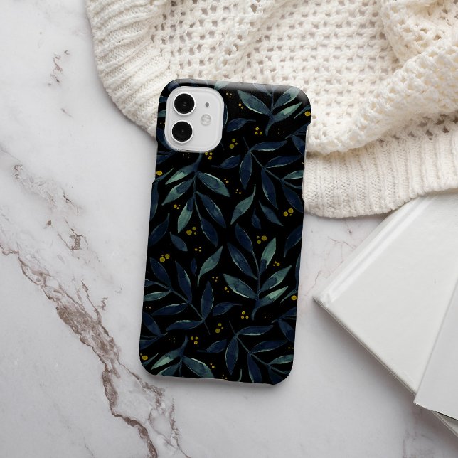 Elegant watercolor branches Case-Mate iPhone case (Creator Uploaded)
