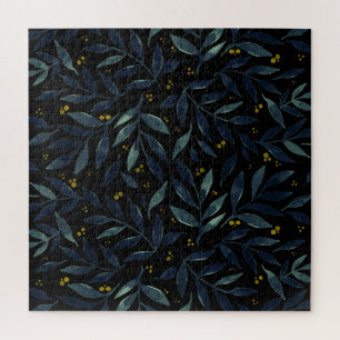 Elegant watercolor branches jigsaw puzzle