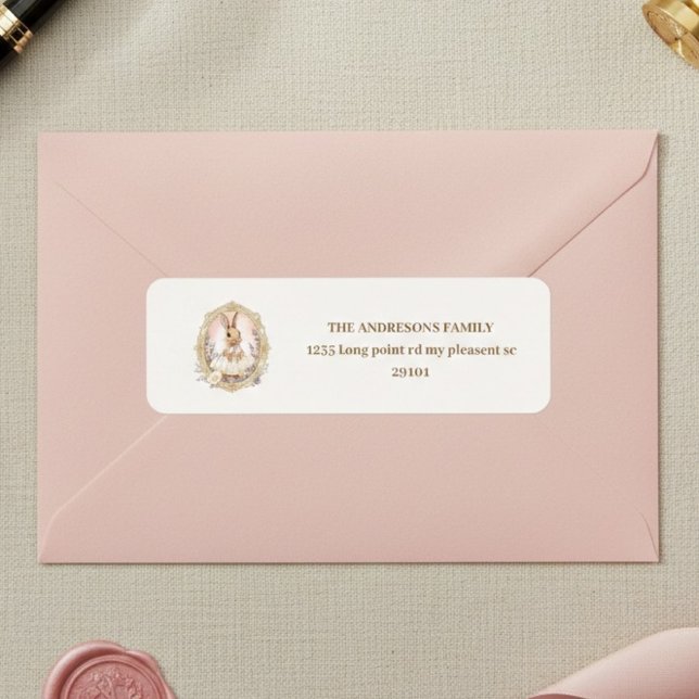 Elegant Watercolor Bunny  (Créateur téléchargé)