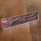 Elegant Watercolor Burgundy Red Gold Glitter Agate
