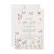 Elegant Watercolor Butterflies Bridal Shower