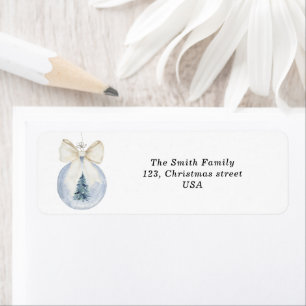 Elegant Watercolor Christmas tree