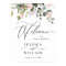 Elegant Watercolor Eucalyptus Wedding Welcome