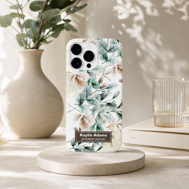 Elegant watercolor floral Case-Mate iPhone case (Elegant watercolor floral Case-Mate iPhone case)
