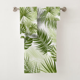 Elegant watercolor floral decorative eye-catching  bath towel set