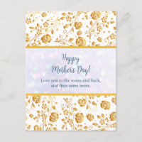 Elegant Watercolor Floral for Happy Mother's Day