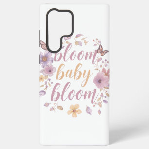Elegant Watercolor Floral Samsung Galaxy Case