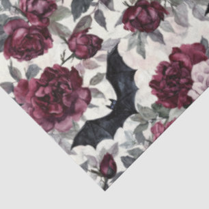 Elegant Watercolor Halloween Tissue Paper