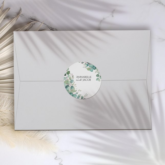 Elegant Watercolor Leaves Stickers (Creator Uploaded)