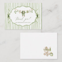 Elegant Watercolor Lucky Charm St Patrics Baby sho