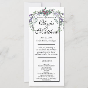 Elegant watercolor pink roses lavender greenery 