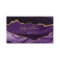 elegant watercolor purple and gold agate