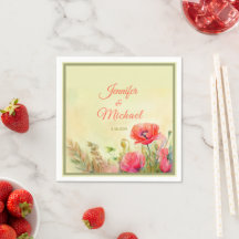 Elegant Watercolor Spring Wedding