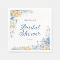 Elegant Watercolor Tea Party Bridal Shower