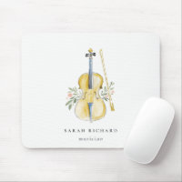 Elegant Watercolor Violin Musician Music Teacher
