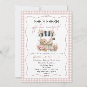 Elegant Watercolorfresh off the market Bridal Sho Invitation
