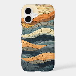 Elegant Waves iPhone case