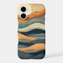 Elegant Waves iPhone case
