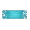 Elegant Wedding Address Cherry Blossom Blue