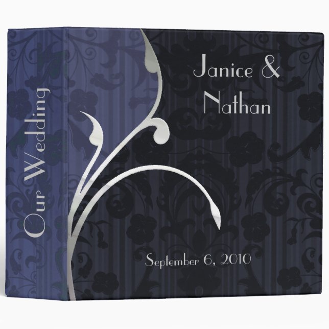 Elegant Wedding Avery Binder (Front/Spine)