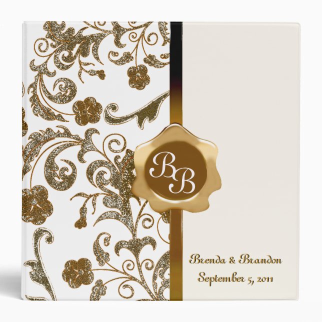 Elegant Wedding Binder (Front)