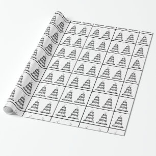 Elegant Wedding Cake Wrapping Paper