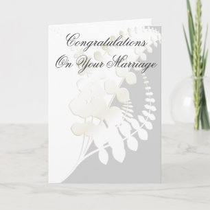Elegant Wedding Card