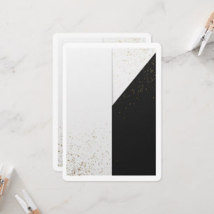 Elegant Wedding Confetti Invitation Minimal Luxury