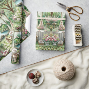 Elegant Wedding Craft or Gift  Wrapping Paper